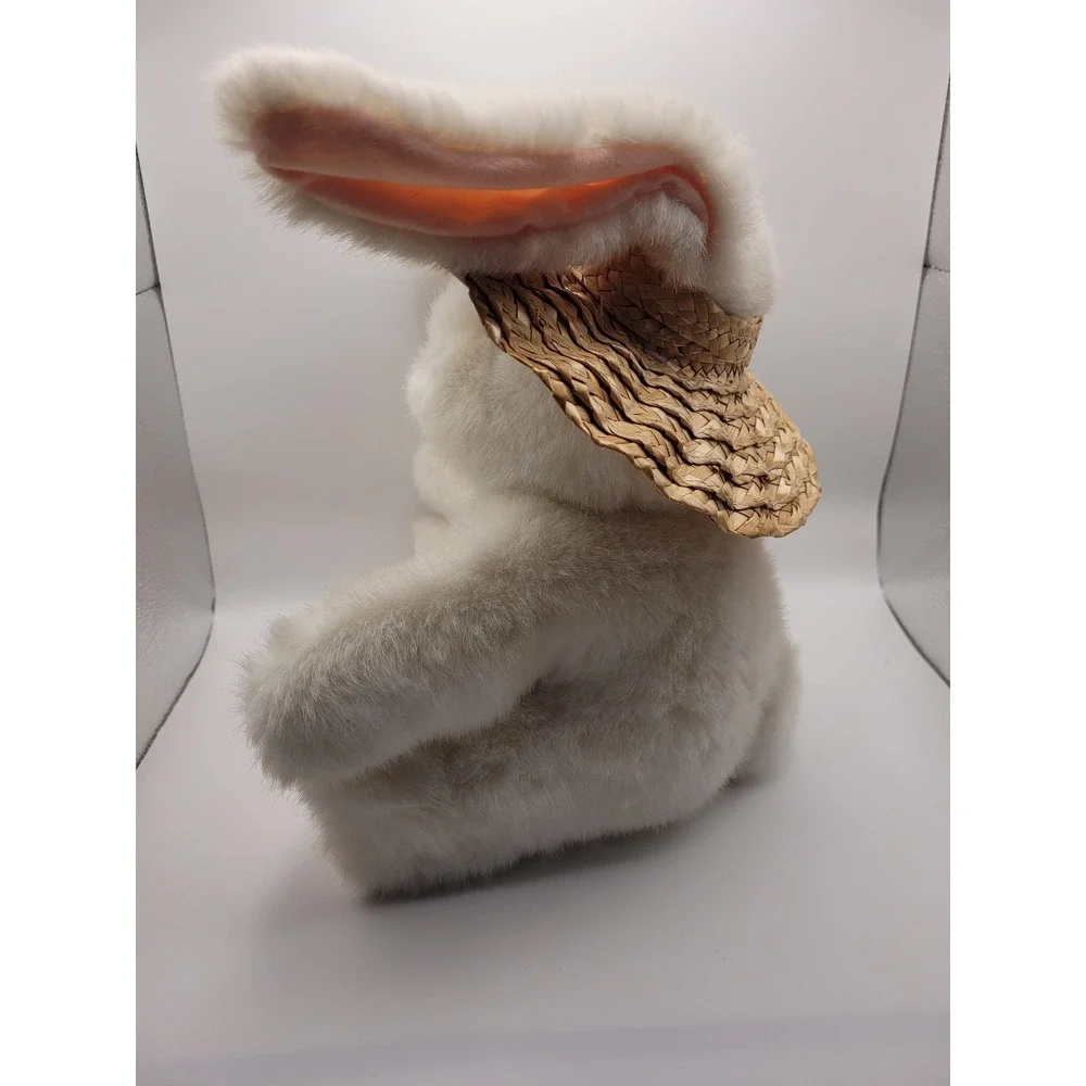 Vintage‎ Hallmarks Heidi Rabbit with straw hat